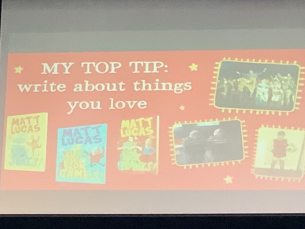 FionaJo03737811's tweet photo. @stmargaretsath1 Year 6 had a fabulous time meeting Matt Lucas author of ‘The boy who slept through Christmas’. Caring,engaging and funny- thank you. @HarperCollinsUK @RealMattLucas https://t.co/XbDQhZrqQ4