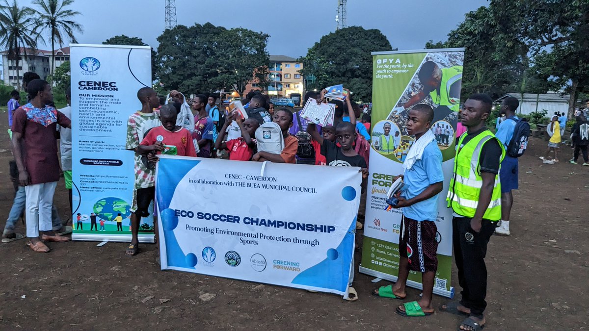 Eco Soccer Championship - an event organized earlier this year by CENEC. It might look like this is only about soccer ⚽️, but the event was so much more than this. It promoted environmental protection focusing on capacity building raising socio-economic and environmental issues.