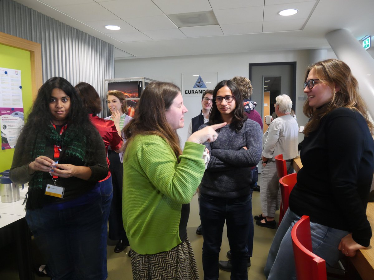 📢Our Annual Event! A few words in retrospect:
☑️The plenary talk of <a href="/SchuethAnna/">Anna Schueth, PhD (she/her)</a> about #mentalhealth in #academia brought a fruitful discussion among the participants on how to deal with it from the prospective of both the supervisee and the supervisor. ⤵️ #womeninSTEM #maths