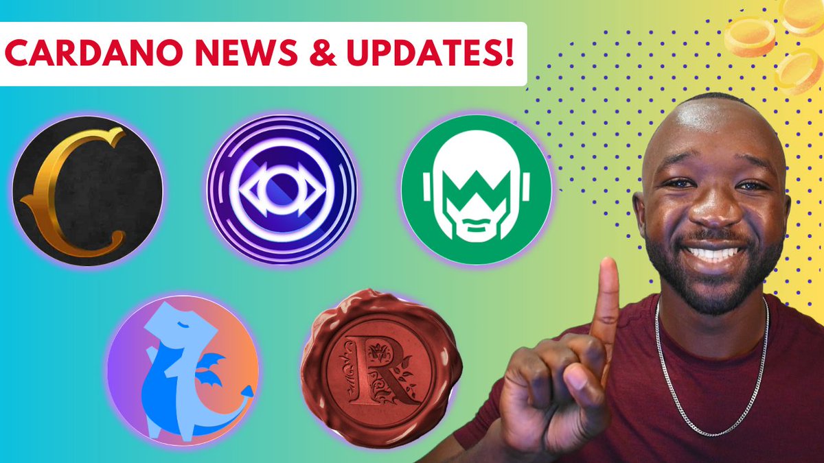 Cardano NEWS - Covering network growth, project catalyst, the <a href="/CornucopiasGame/">CornucopiasGame</a> and their latest build, the 2024 <a href="/RareEvo/">Rare Evo: A Blockchain Event</a> conference, <a href="/DexHunterIO/">DexHunter 🏹</a> partnerships, <a href="/wingriderscom/">WingRiders</a> speed updates and <a href="/Indigo_protocol/">Indigo</a> monthly stats!📰🎙️
youtu.be/YoI_1xr9V_I