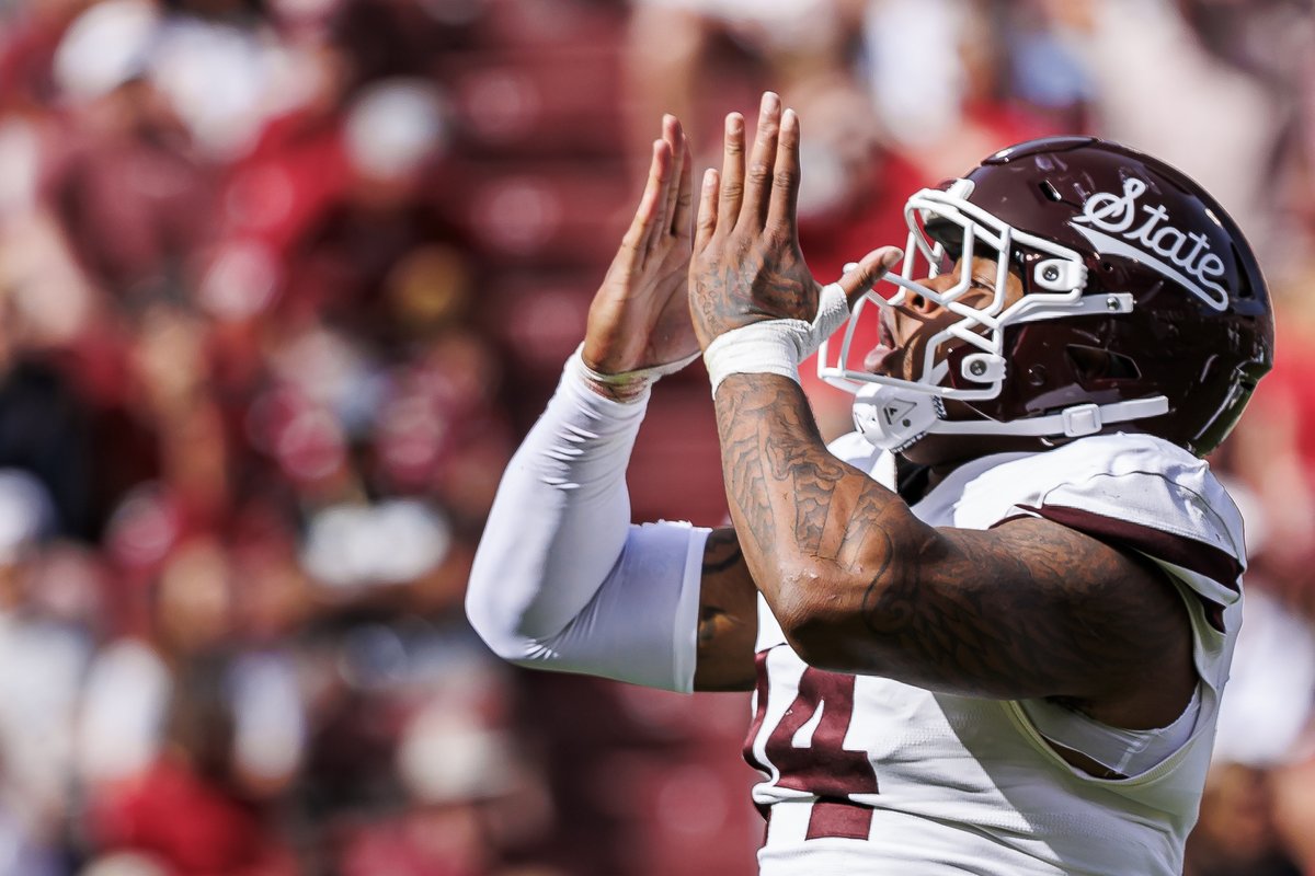 When filling out All-America ballots, it would be most responsible to consider @HailStateFB senior LB Nathaniel 'Bookie' Watson. 95 Tackles 11 TFL 9 Sacks 1 INT 1 FF 2 FR 2 PBU Watson is the ONLY player in the country with 90+ tackles, 10+ TFL and 8+ Sacks in 2023. #HailState