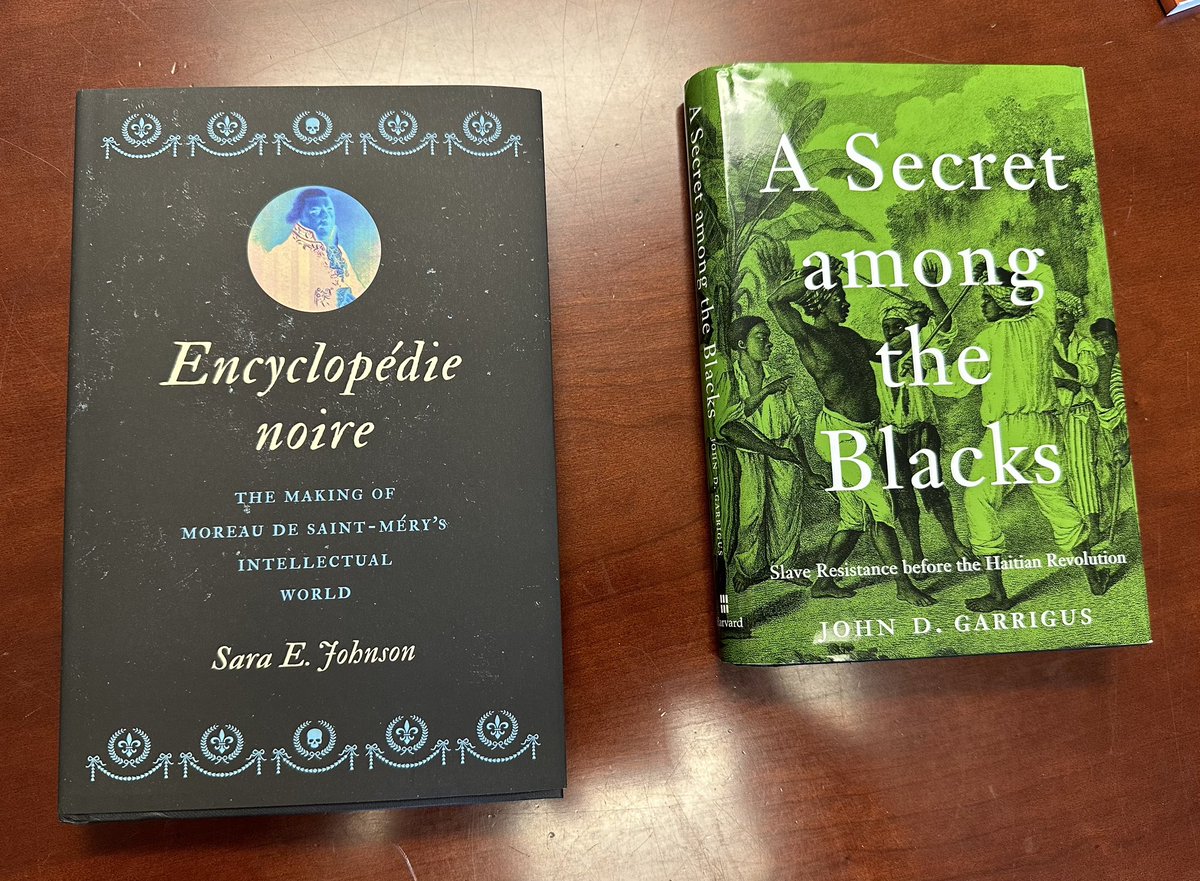 A banner autumn for Haitian revolutionary history. The Garrigus book is fantastic, and can’t wait to read Sara Johnson. Have also ordered Marlene Daut’s Awakening the Ashes, and looking forward to that as well.