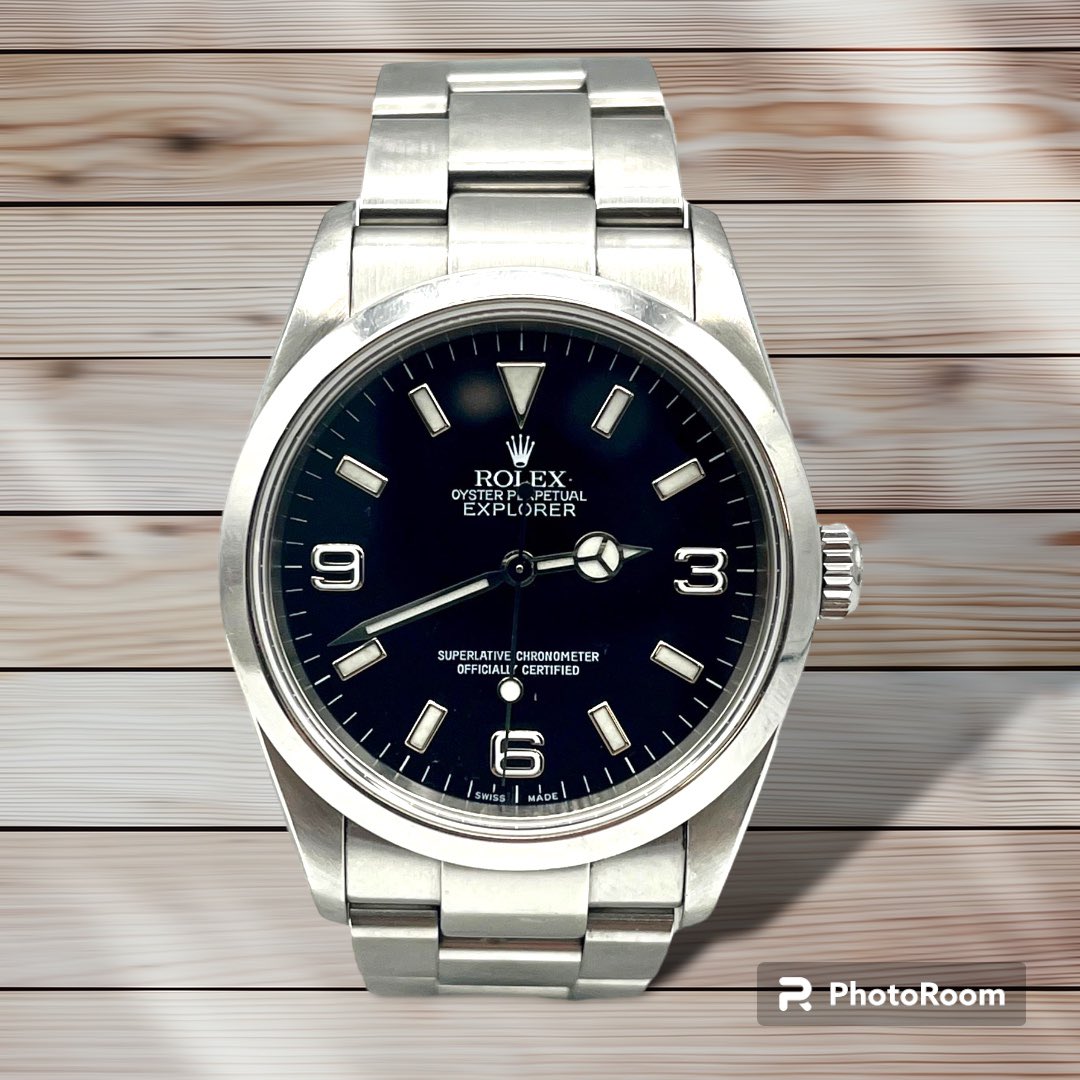 ATSTommy8's tweet photo. ブランド／ROLEX ロレックス
商品名／エクスプローラーI   
型番／14270

💎プラチナム公式LINE💎
追加はこちら⤵︎⤵︎
https://t.co/JNisPXdMGv

💎Tギャラリー販売サイト💎
追加はこちら⤵︎⤵︎
https://t.co/0SV2jHSV5a

#買取実績 #ブランド買取 #時計買取 #仙台 https://t.co/pZFhnHaM3W