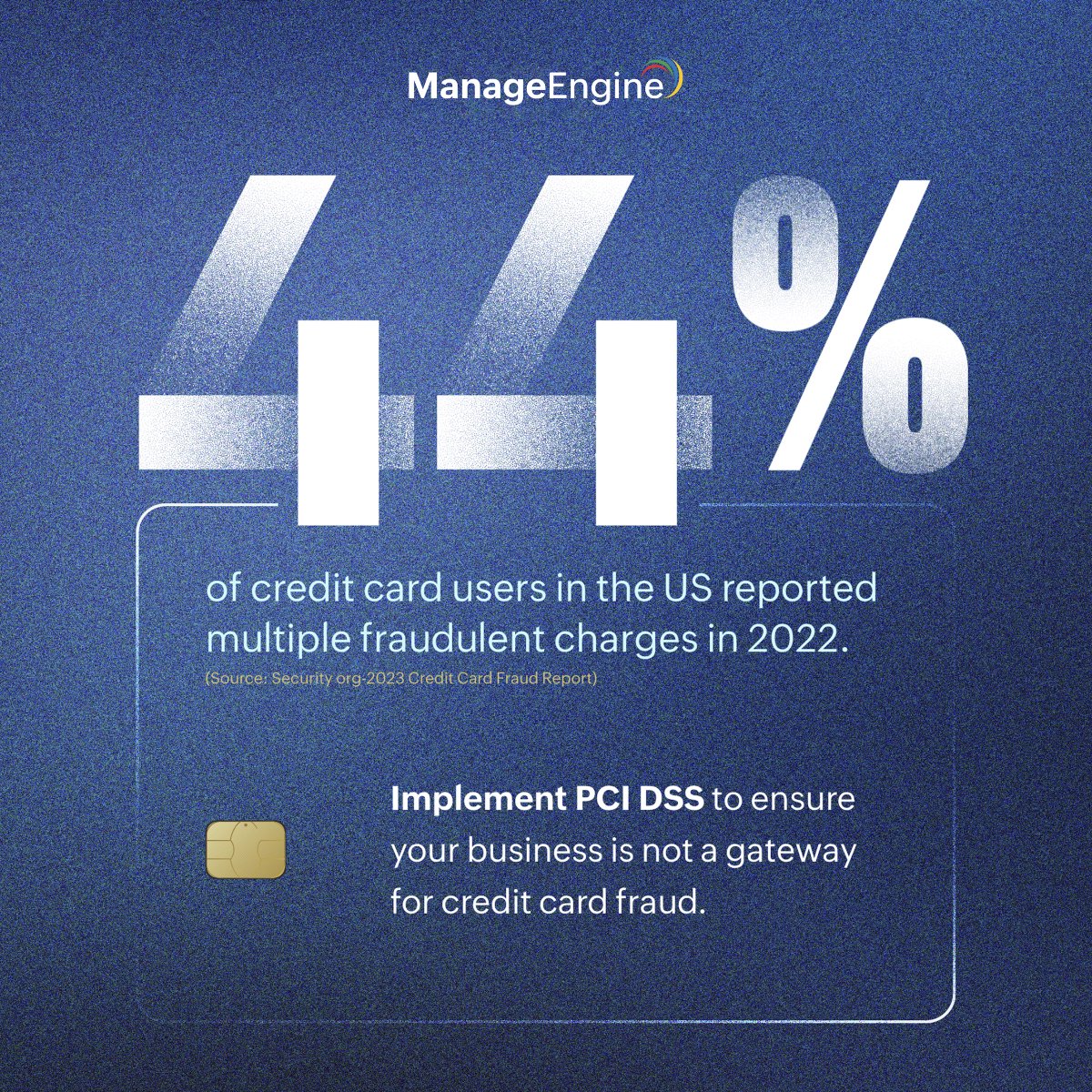A weak link in your data security means easy access to hundreds of customers' card data. 

Keep your customer card data safe by complying with PCI DSS, a global standard for payment card security. 

Download our free guide for PCI DSS v4 compliance.

mnge.it/pcidsslinkd