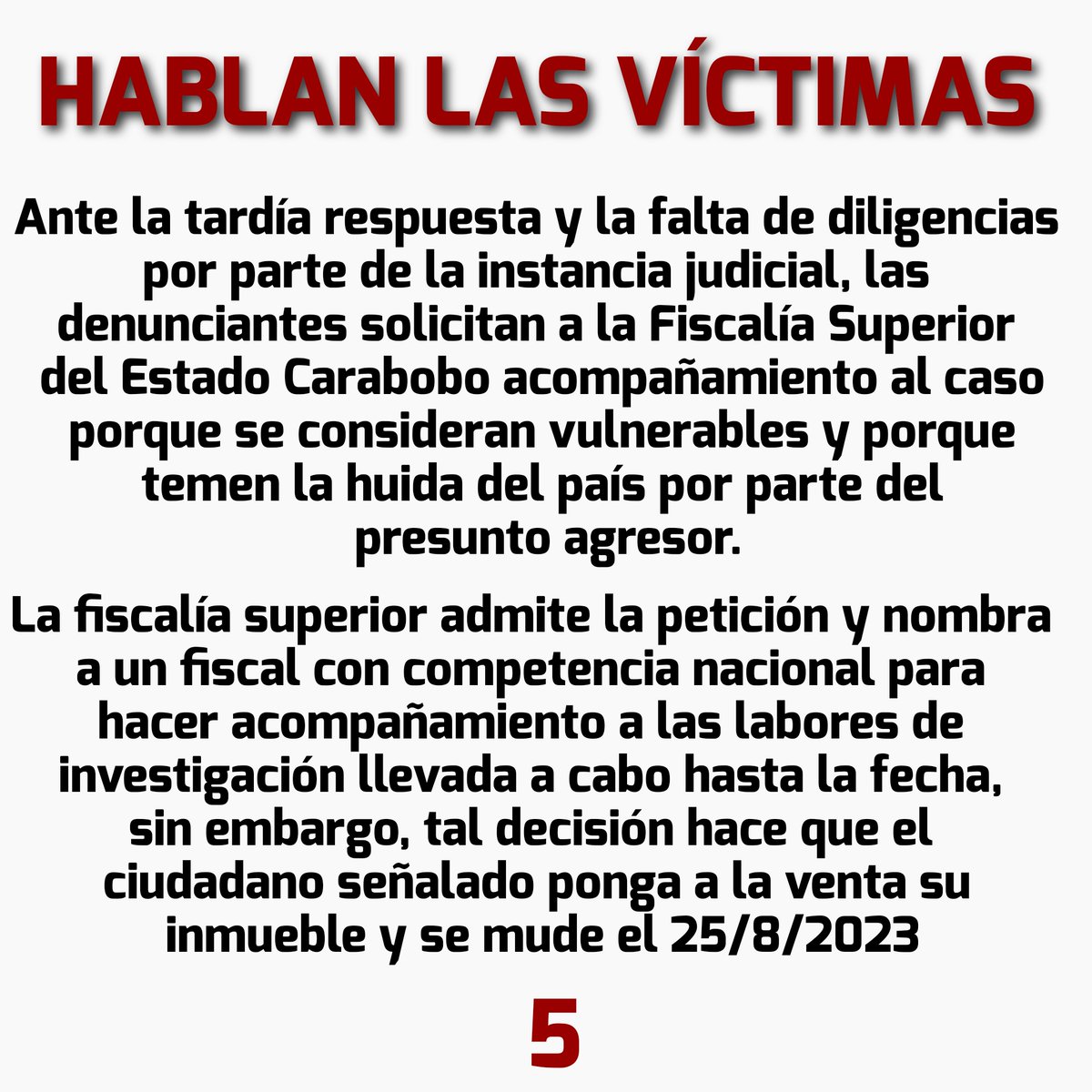justiciayacbb's tweet photo. No debemos permitir que la violencia basada en genero siga impune en #Carabobo  es hora de que las autoridades actuen. Apoyo a las Víctimas.  #LasVictimasSiExisten  #YoSiTeCreo @TarekWiliamSaab @MinpublicoVE 
#hilo https://t.co/tAkB4GiWqA