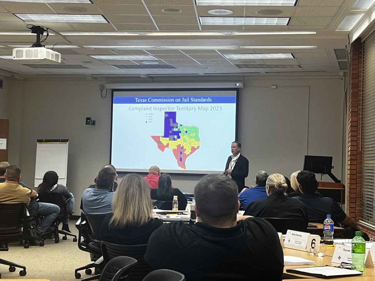 Thank you Sam Houston State University and the Correctional Management Institute of Texas for allowing us to speak at your Jail Administrators Management and Operations class this week.