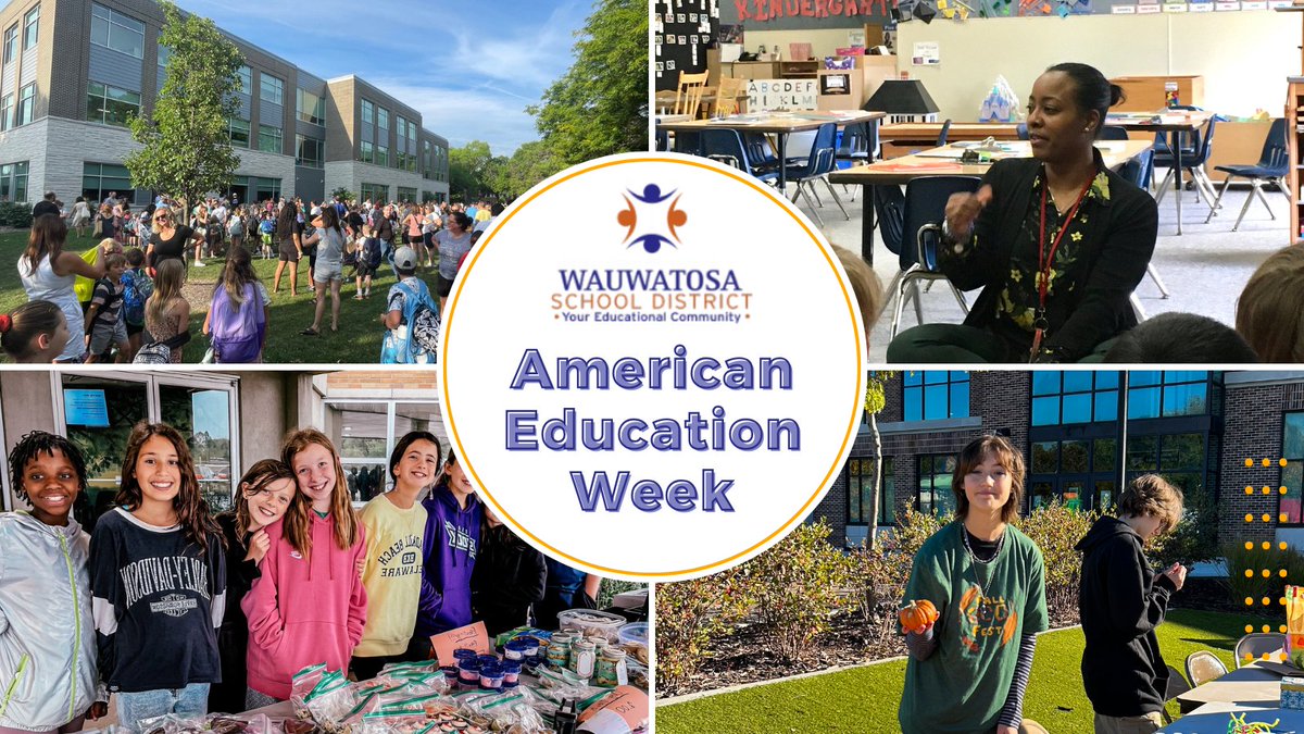 We’re celebrating American Education Week🍎 A huge shout-out to our amazing educators, staff, & the entire school community. Together, we're shaping bright futures and fostering a love for learning. Thank you for your unwavering commitment to education! 🏫👩‍🏫👨‍🎓 #AEW2023 #TosaProud