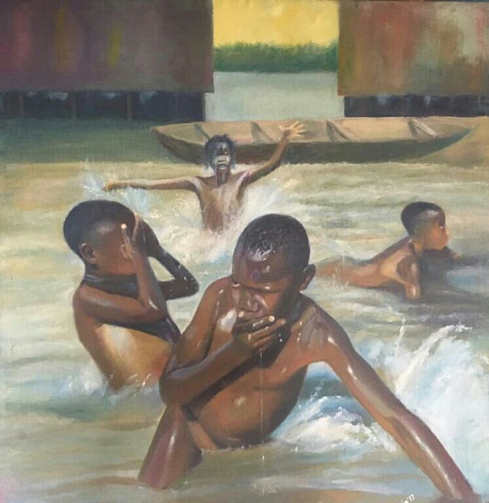 tokst_ar's tweet photo. Art of the Day: "Childhood memoir". Buy at: https://t.co/UUTXGYXR4K https://t.co/kePN4XDFxv