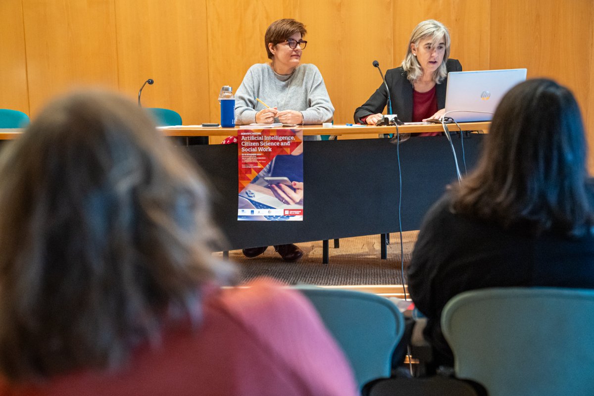unirioja's tweet photo. 📰 La UR acoge la reunión científica 'Inteligencia Artificial, Ciencia Ciudadana y Trabajo Social' que aborda nuevas formas de acción social vinculadas a la #IAforgood de necesaria implementación en la educación y el trabajo social.
@unescoUR @lariojaorg @icsw_global @RCSI_Irl https://t.co/CPPTY8OiX3
