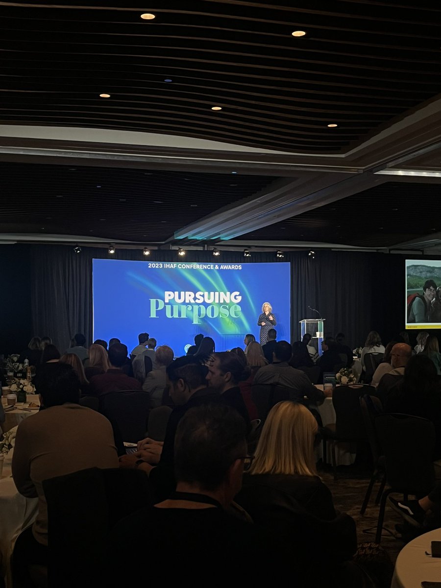 Keynote speaker <a href="/PaulaAlexander/">Paula Alexander</a> explains why #sustainability is an essential imperative at @TheCloroxCompany, balancing profit and #purpose. #IHAFConference #inhouseagency