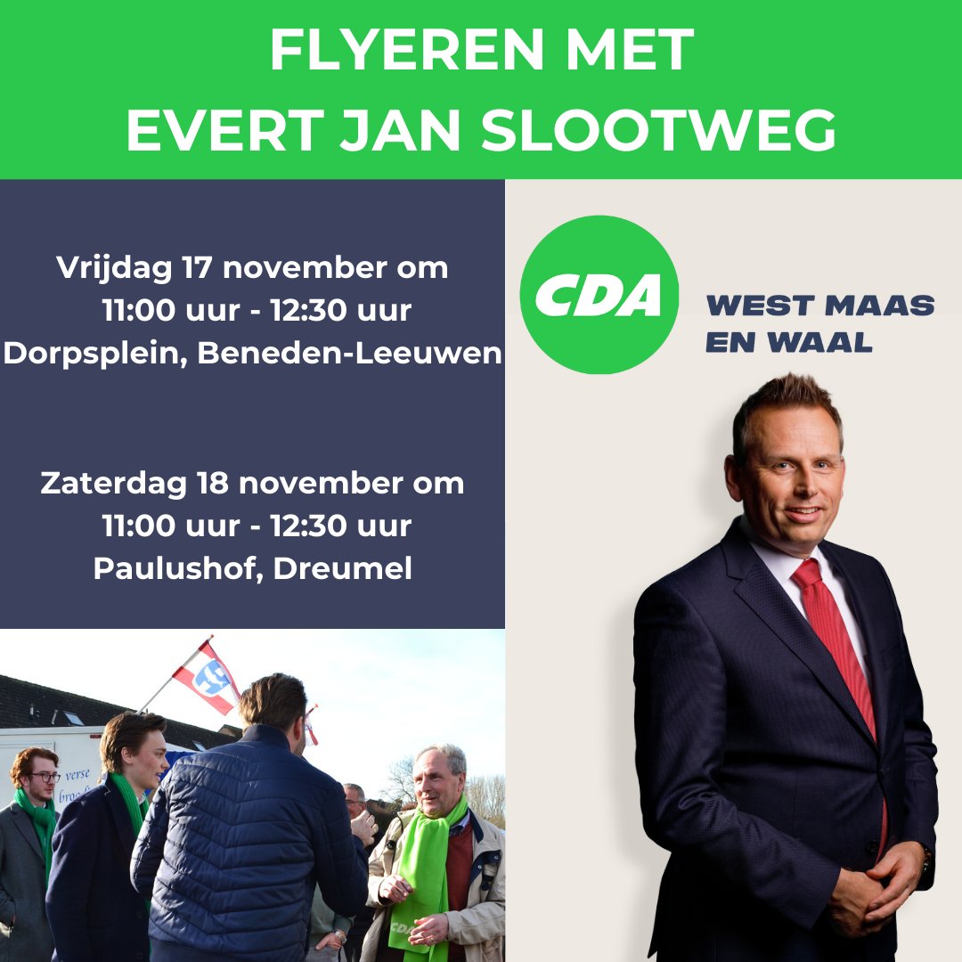 CDA West Maas en Waal tweet media