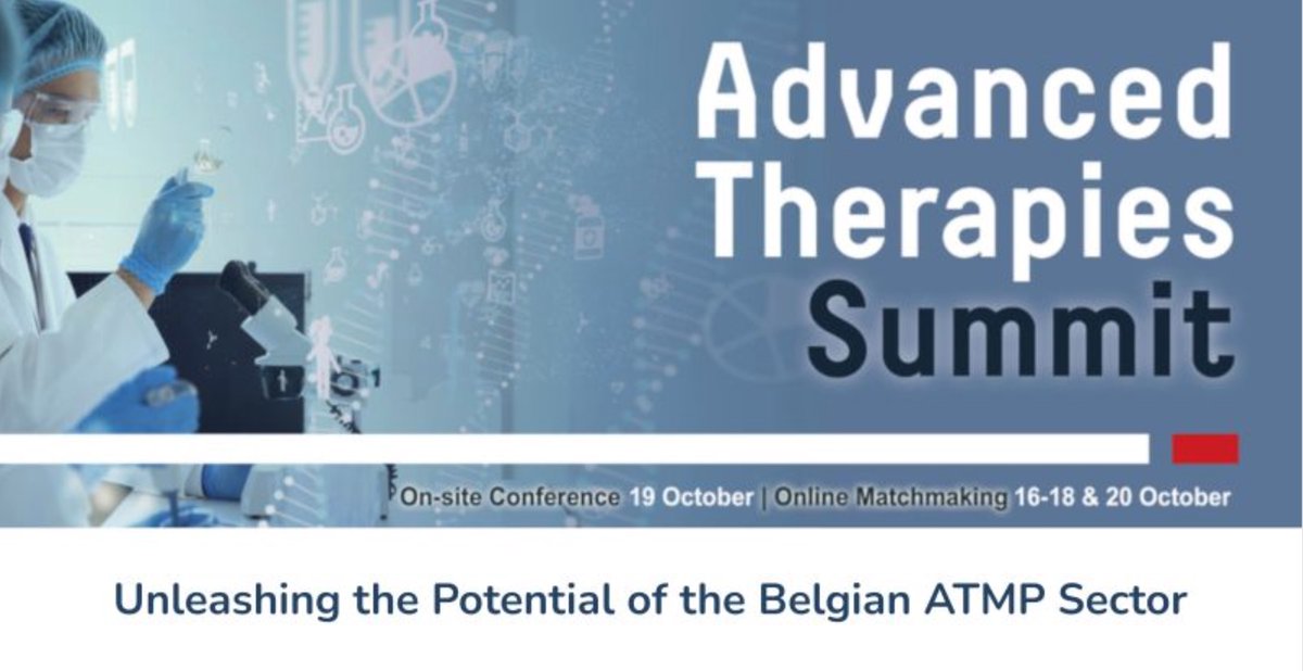 Recently we attended the first edition of the Advanced Therapies Summit in Leuven. At @Antleron we are ready to collaborate &amp; enhance our ecosystem’s resilience for the benefit of patients #atmp #advancedtherapies #celltherapies #genetherapies #tissueengineering #bioprocessing