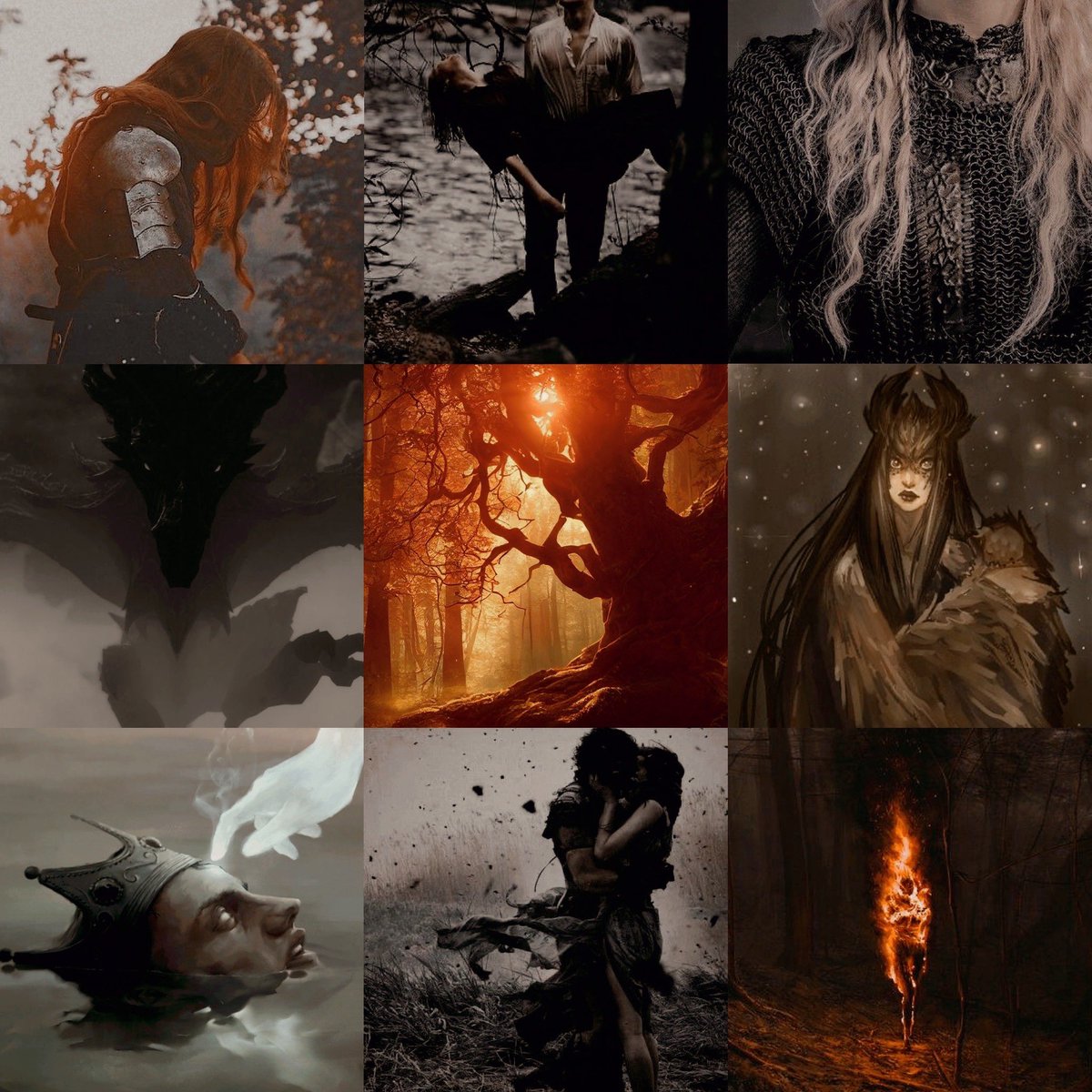 I’m just over here making mood boards for my third high fantasy book and vibing to the soundtrack that I almost have perfected for it 😌 #fantasywriter #queerfantasy