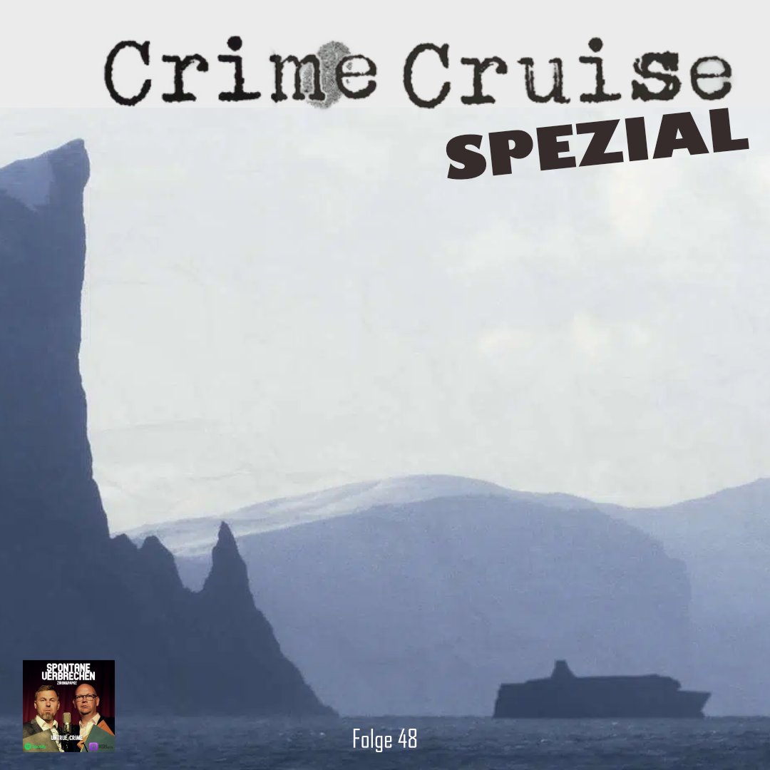 VerbrechenPod's tweet image. Sonntag 19.11. Spontane Verbrechen Folge 48 Crime Cruise Spezial.

Aufgenommen auf dem Nordatlantik bei den Färöern Inseln. 

Überall wo es Podcasts gibt oder hier: pod.link/1607541651

#SpontaneVerbrechen #Podcast #UnTrueCrime #Krimi #ZironundPapke