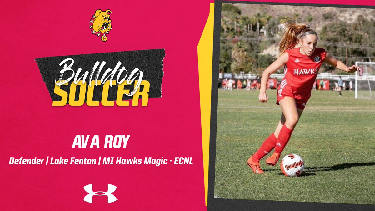 ferrisathletics's tweet photo. GREAT ADDITION! Lake Fenton defender Ava Roy has inked with the Bulldogs as part of this fall's signing class! Congrats! @FSUWSO https://t.co/ewIr25C5uG