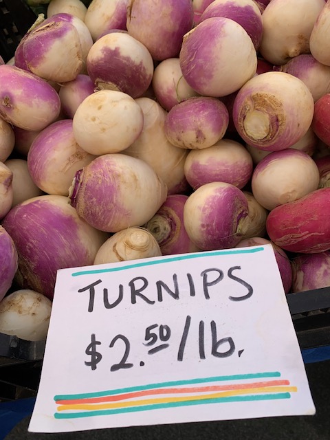 What's not to love about turnips? So good for you. Love the mighty cruciferous at Thanksgiving #menuplanning