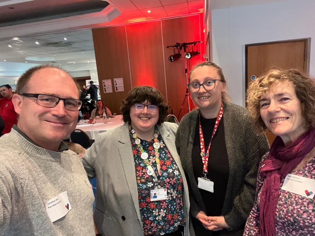 So great to meet up with <a href="/TraylorStacey/">stace T</a> again and to meet <a href="/JoannaJonesJoJo/">Joanna Jones</a> and hear them speak at #LoveYourHealth23 Part of their role as healthcare support workers is helping with the Champion Training at <a href="/CV_UHB/">Cardiff and Vale University Health Board</a> <a href="/CAV_AcuteLDTeam/">CAV Acute Learning Disabilities Liaison Team</a> ♥️🧡💚We are so grateful for all your hard work.