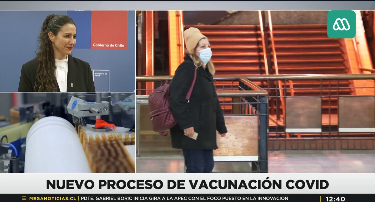 "Tenemos buenas noticias. Chile es el primer país en Latinoamérica en ofrecer la vacuna monovalente, la más actualizada contra el COVID-19. Esta semana llegan las vacunas y dentro de la próxima semana podemos dar inicio a la vacunación actualizada".

📺En <a href="/meganoticiascl/">Meganoticias</a>