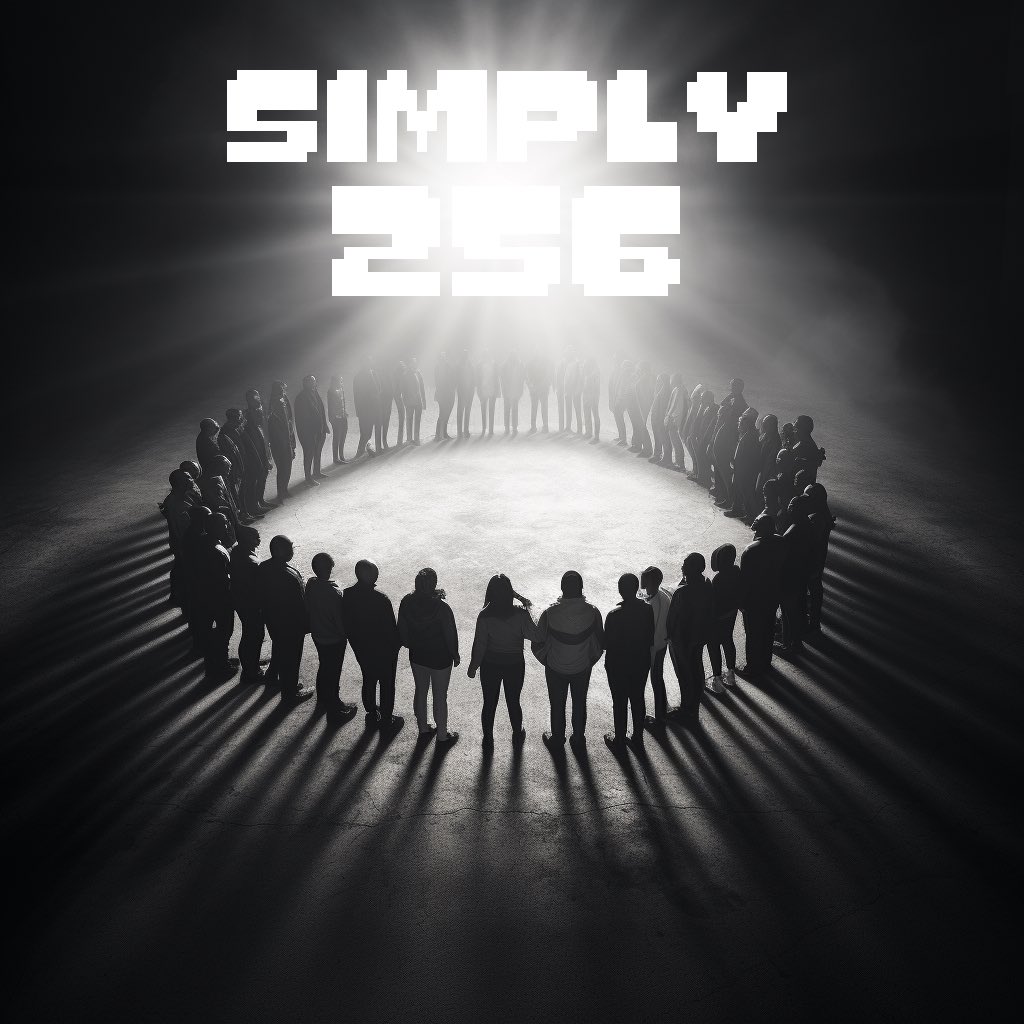 Simply256's tweet image. Simply is building strong community.  Community is foundation to success. 
Through ART Simply will empower people - to believe - “everything you can imagine is real .”P. Picasso 
#Keepitsimple 
@simply256 
#pixelart
#nftart 
#NFTartist
