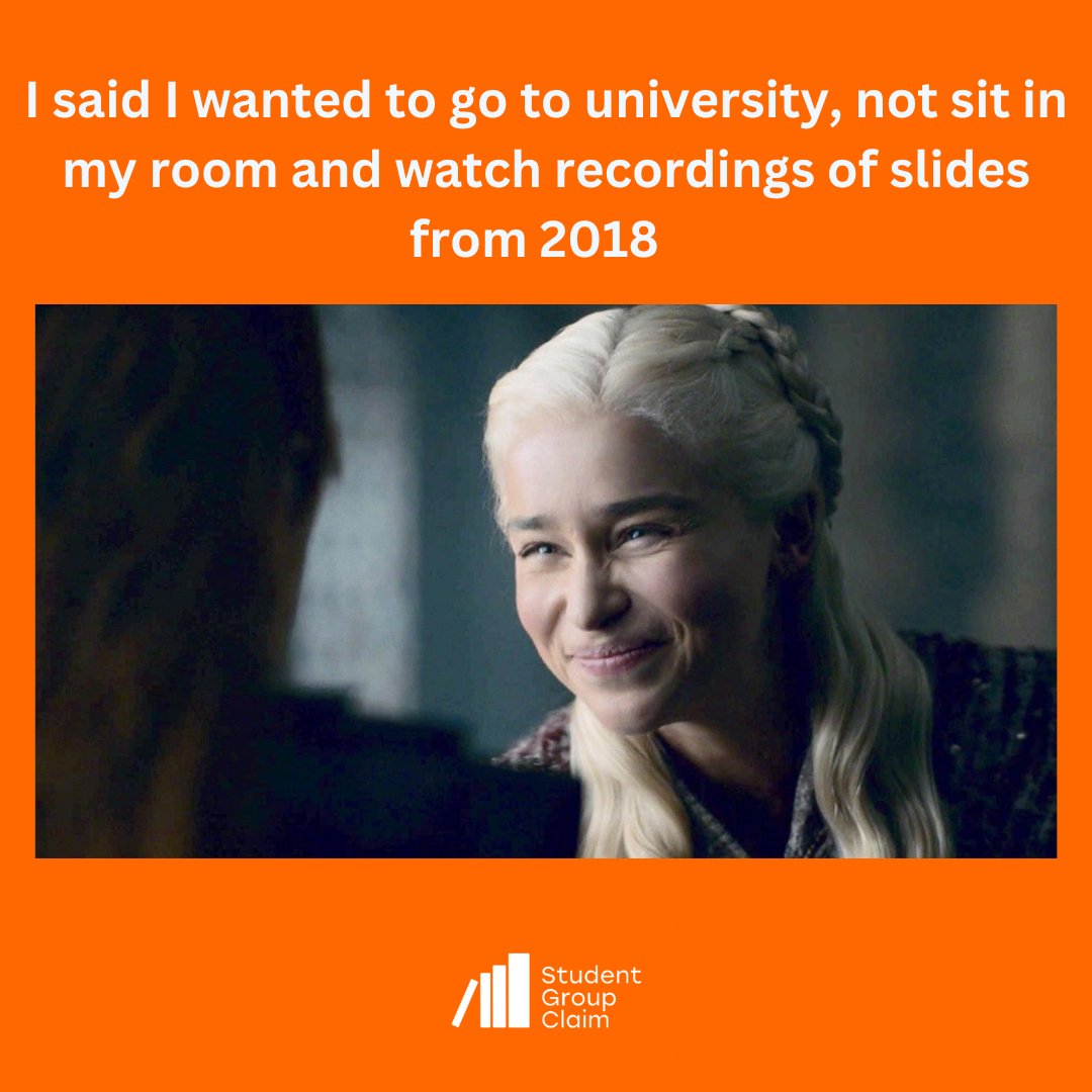 this is not what we paid for! 

#classofcovid #studentgroupclaim