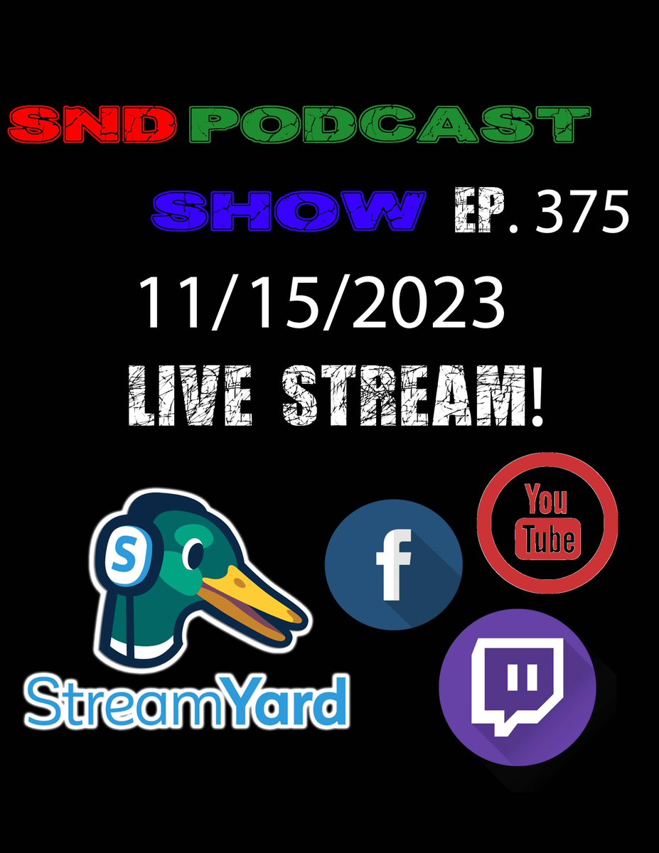 SNDpodcast's tweet photo. Back at it tonight with episode 375!!! Head over to the link in the bio so you can subscribe and not miss out!!!
.
.
.
#Podcasting #podcast #podcastlife #music #anchor #podcastshow #podcasters #comedy  #NYGiants #takeflight #isles #LGM #NYR #Yankees #Netsworld #newyorkforever https://t.co/SKWGbRLQsJ