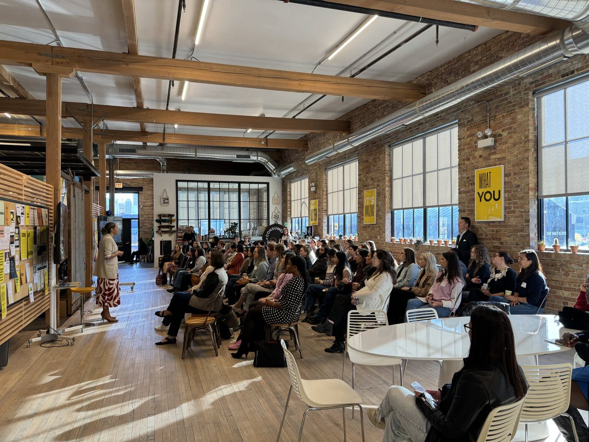 Chicago showed UP for today’s <a href="/AllRaise/">All Raise</a> Unconference! <a href="/PaigeHBuckner/">Paige Hendrix Buckner</a> kicking off and emphasizing the power of collaboration.