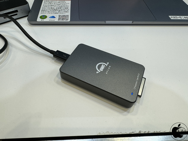 idanbo's tweet photo. Inter BEE 2023:Other World Computing、最新Atlas CFexpress4.0メモリーカードと新型JellyfishポータブルSSD NASを展示 https://t.co/G9lG2vWmmQ https://t.co/xjuGNsFNQV