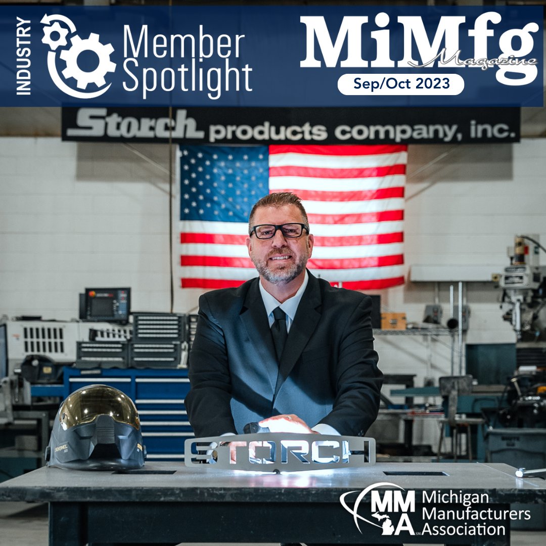 Read the latest MMA interview with Industry Member Storch Products Inc.'s President Matt Carr. #MiManufacturers #MMAMagazine bit.ly/3FQGoJ2