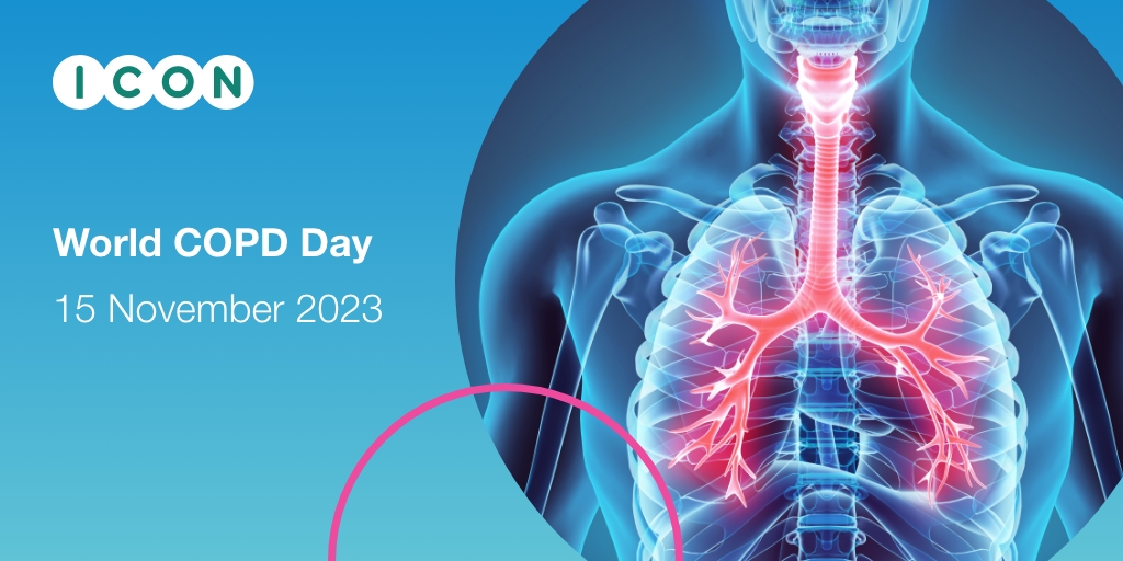 ICONplc's tweet photo. On #WorldCOPDDay, we’re raising awareness of the importance of early lung health, early diagnosis and early interventions for #COPD. 

Learn more about our respiratory clinical trial experience, including COPD: https://t.co/zHVBTeOHOD 

#COPD #BreathingisLife-ActEarlier https://t.co/QcZtRRojme