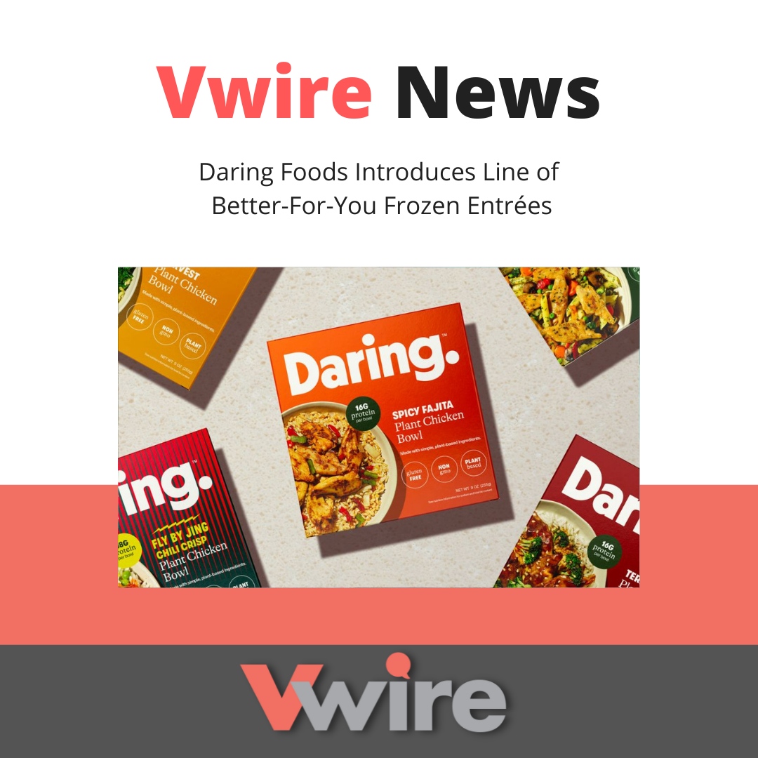 Daring, the pioneering force of plant-based chicken, is unveiling an exciting expansion of its latest culinary breakthrough: frozen entrée meals. 

vwire.com/daring-food-in…