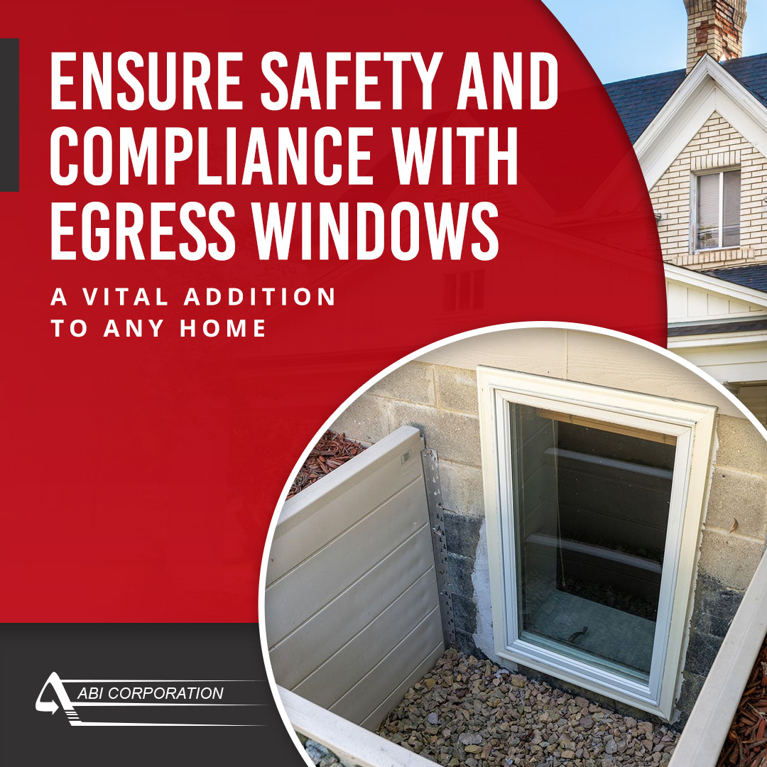 ABICorpMO's tweet image. One effective way to enhance the safety of your living space is by adding egress windows. So, if you&apos;re looking to prioritize safety and improve the overall functionality of your home, consider installing egress windows today! #SafetyFirst #EgressWindows #ABICorp #KansasCity
