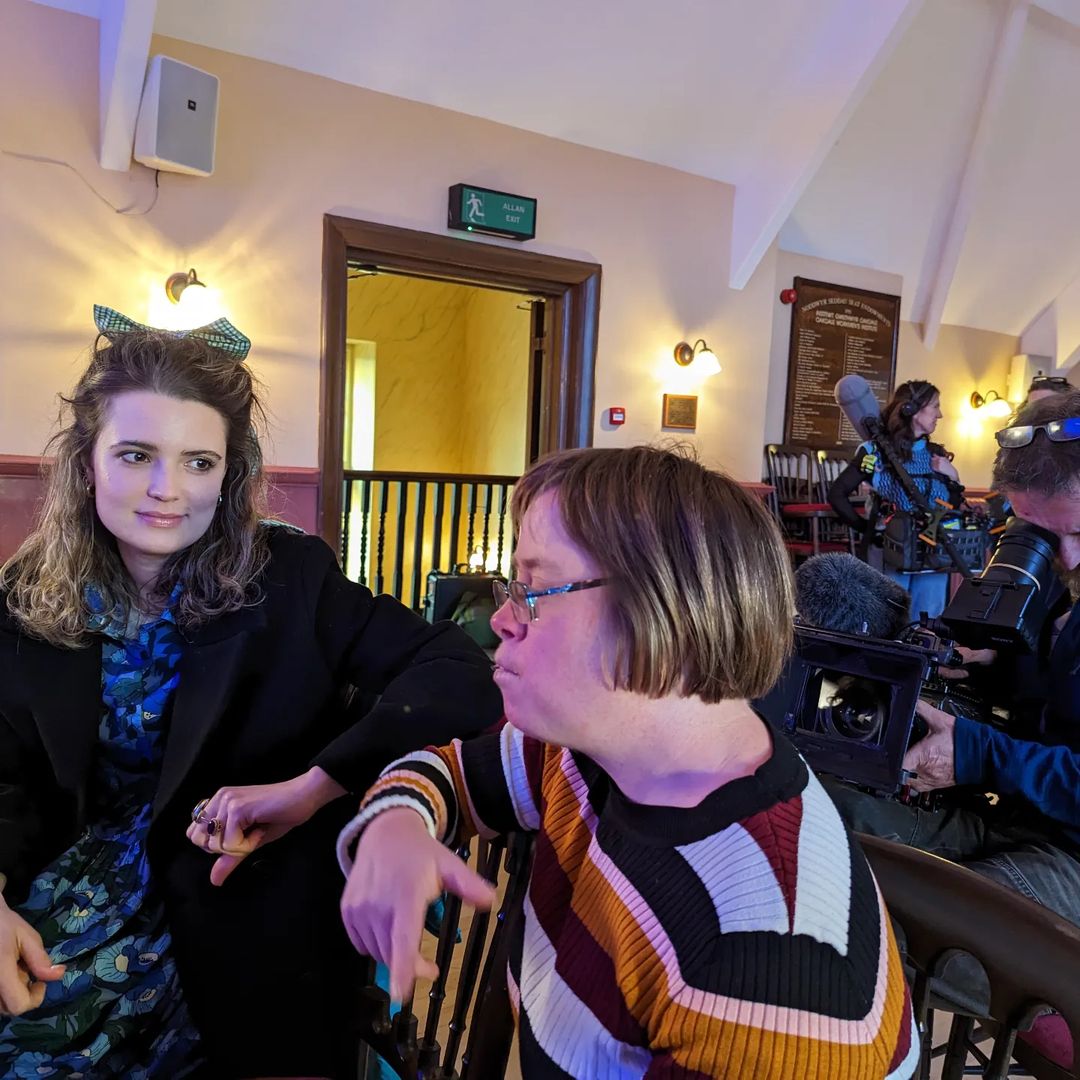 This Thursday at 9.00pm <a href="/S4C/">S4C 🏴󠁧󠁢󠁷󠁬󠁳󠁿</a> will launch a series about the history of disability, Y Frwydr: Stori Anabledd, presented by <a href="/MaredJarman/">Mared Jarman</a> .

Nos Iau yma am 9.00pm bydd <a href="/S4C/">S4C 🏴󠁧󠁢󠁷󠁬󠁳󠁿</a> yn lansio cyfres am hanes anabledd, Y Frwydr: Stori Anabledd, wedi'i chyflwyno gan <a href="/MaredJarman/">Mared Jarman</a> .