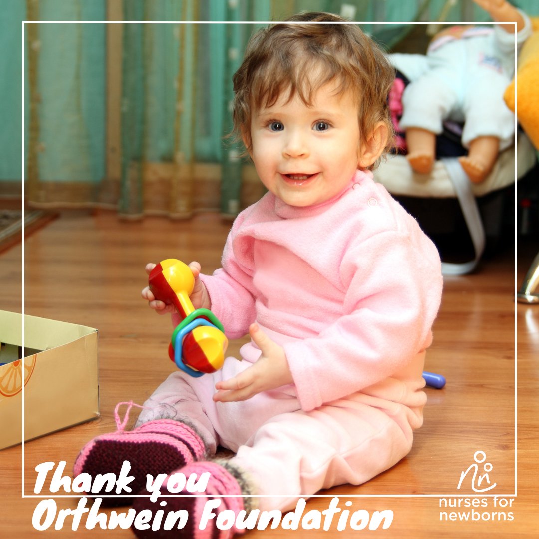 Thank you William R Orthwein Jr And Laura Rand Orthwein Foundation for your incredible support! Your generous grant will be instrumental in ensuring we can countine to bring essential care right to the homes of the little ones and their families that we're honored to serve.