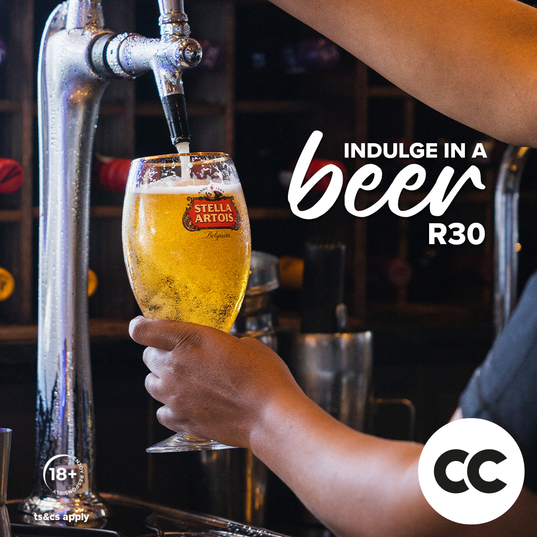 Anyone else feeling the Summer thirst yet? 🌞
Add a Stella Artois to your main meal for only R30! 🍻

#pizza #pizzeria #pizzalover #stella #beerpromo #woodfired #italianfood #pasta #foodie #restaurantsnearme #delicious #pizzanearby