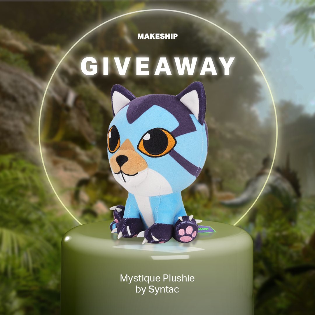 We have 2 Mystique Plushies to Giveaway! To be in for a chance to win:

Follow <a href="/Makeship/">Makeship</a> &amp; <a href="/SyntacYT/">Syntac</a> 
+ Retweet this Post

Giveaway ends in 48hrs! Good Luck! 👀
