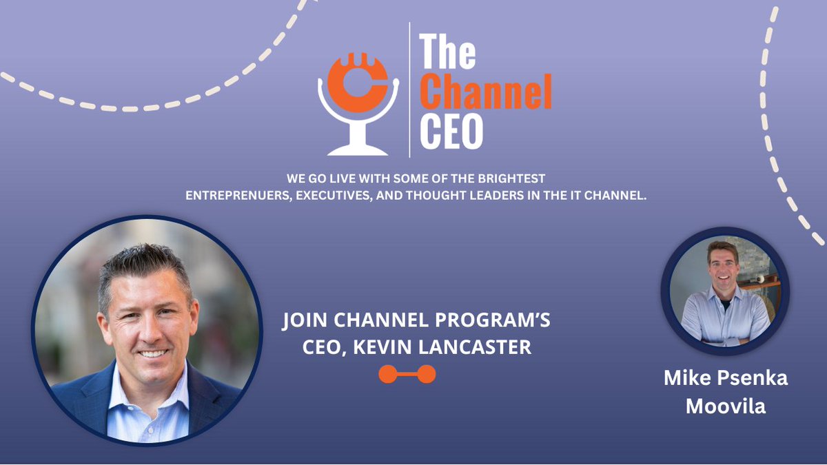 New Podcast Alert! Join @CEOLancaster on The Channel CEO for a chat with
@Moovila_App CEO, Mike Psenka. Explore the future of AI-driven work management and Perfect Project. Tune in now: channelfied.libsyn.com/revolutionizin…