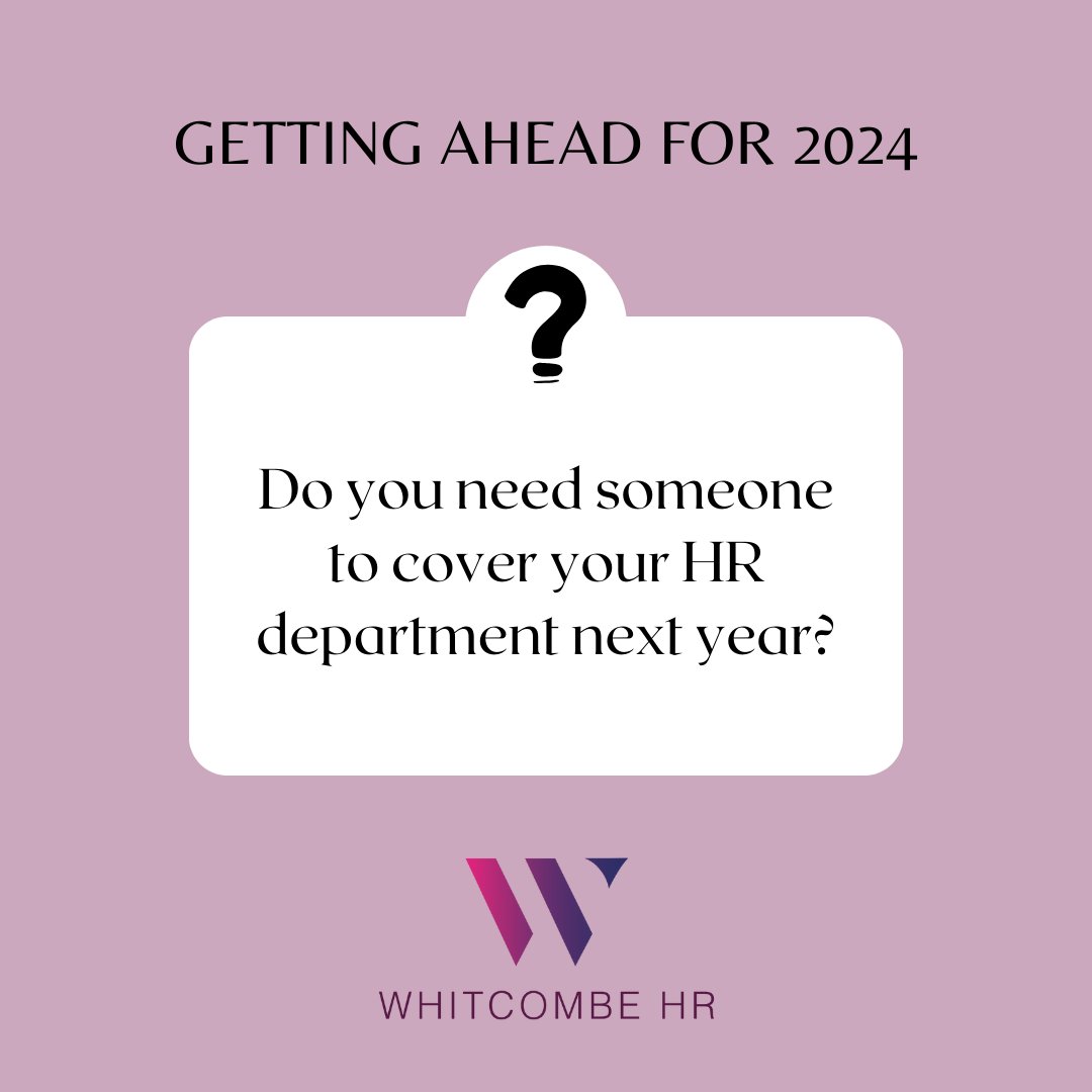 WhitcombeHR's tweet image. If you're looking for temporary HR services in 2024, then why not consider getting in touch to find out how we can help? From one off project work to part time cover, we can assist with all your HR needs.🤩

#whitcombehr