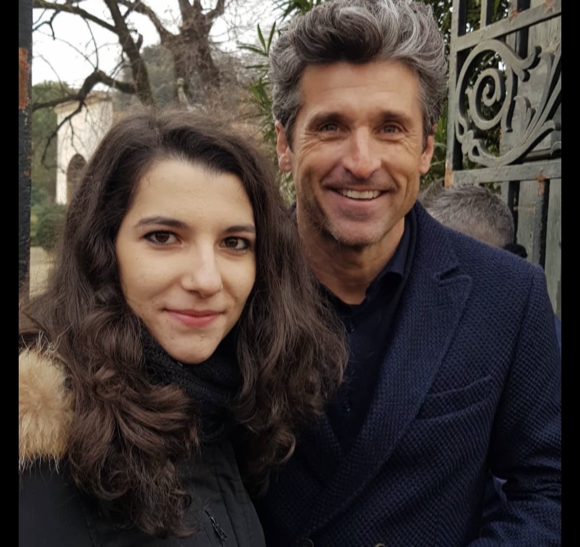 StreepLife's tweet image. Patrick Dempsey and Meryl Streep. That’s all✨