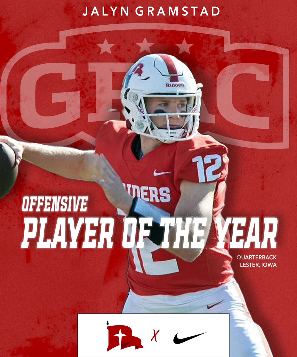 NWC Red Raiders (@nwcraiders) on Twitter photo ๐๐๐๐๐๐๐๐๐ ๐๐๐ผ๐๐๐ ๐๐ ๐๐๐ ๐๐๐ผ๐ โผ๏ธ๐
The captain of the Red Raider offense, ๐
๐๐ก๐ฎ๐ฃ ๐๐ง๐๐ข๐จ๐ฉ๐๐ leads the GPAC in completion percentage (69.9%) & yards per attempt (9.8)!
#RaidersStandOut | <a href="/nwc_fb/">Northwestern College Football</a> | <a href="/GPACSports/">Great Plains Athletic Conference</a> ๐๐๐๐๐๐๐๐๐ ๐๐๐ผ๐๐๐ ๐๐ ๐๐๐ ๐๐๐ผ๐ โผ๏ธ๐
The captain of the Red Raider offense, ๐
๐๐ก๐ฎ๐ฃ ๐๐ง๐๐ข๐จ๐ฉ๐๐ leads the GPAC in completion percentage (69.9%) & yards per attempt (9.8)!
#RaidersStandOut | <a href="/nwc_fb/">Northwestern College Football</a> | <a href="/GPACSports/">Great Plains Athletic Conference</a>