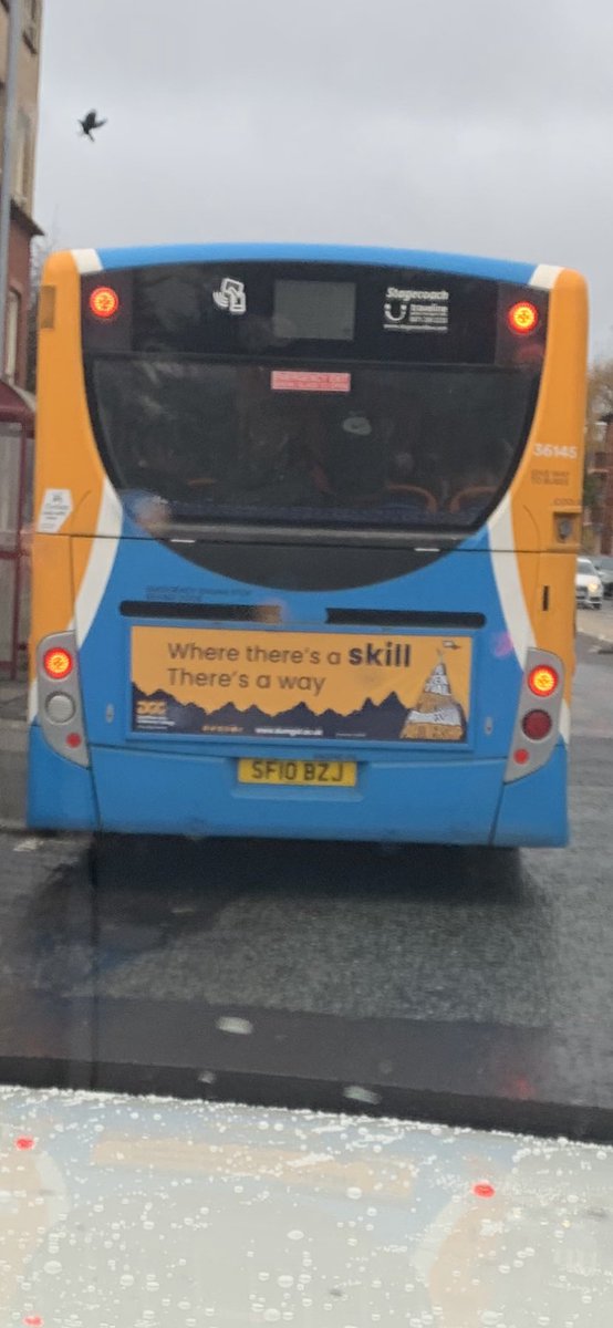 polydollydo's tweet photo. I spotted our latest College campaign on the bus! It’s all about skills! @DandGCollege https://t.co/I1o5V5gsTg