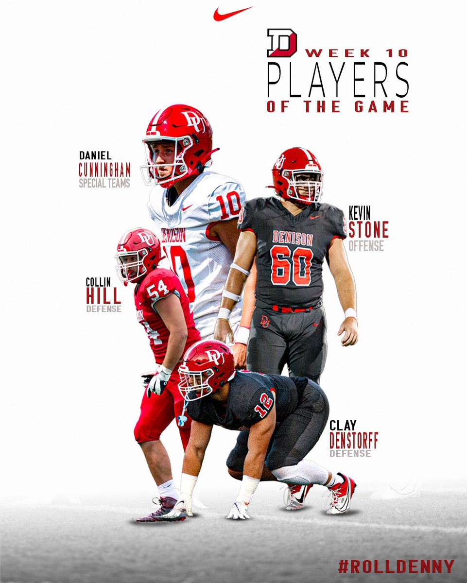 Denison Football tweet media