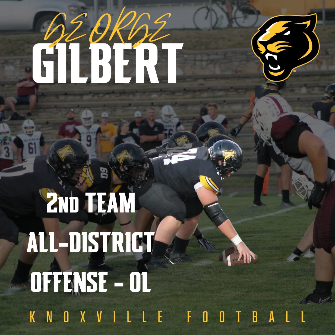 Congrats to George Gilbert on being named 2nd Team All District! #ACEU