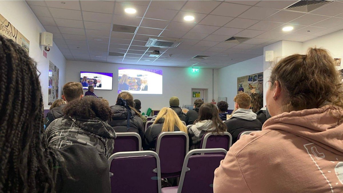 Students have enjoyed a day at Cadburys World in Birmingham which included a business talk learning about all things chocolate 👏