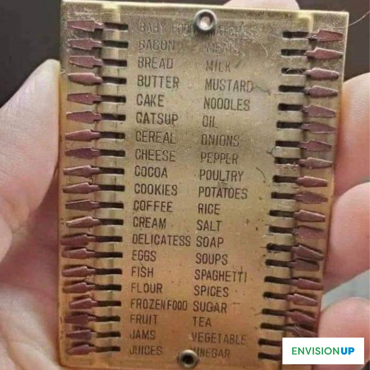Discovered a 1920s engraved grocery list: a testament to minimalism. Our smartphones overflow with choices, echoing a longing for simpler times. Ironically, modern apps strive to simplify life, just like that old list. We're circling back to focused, minimal living with tech.