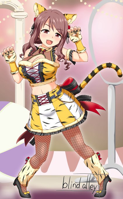 #自分の好きなキャラ一人の画像を四枚貼る 