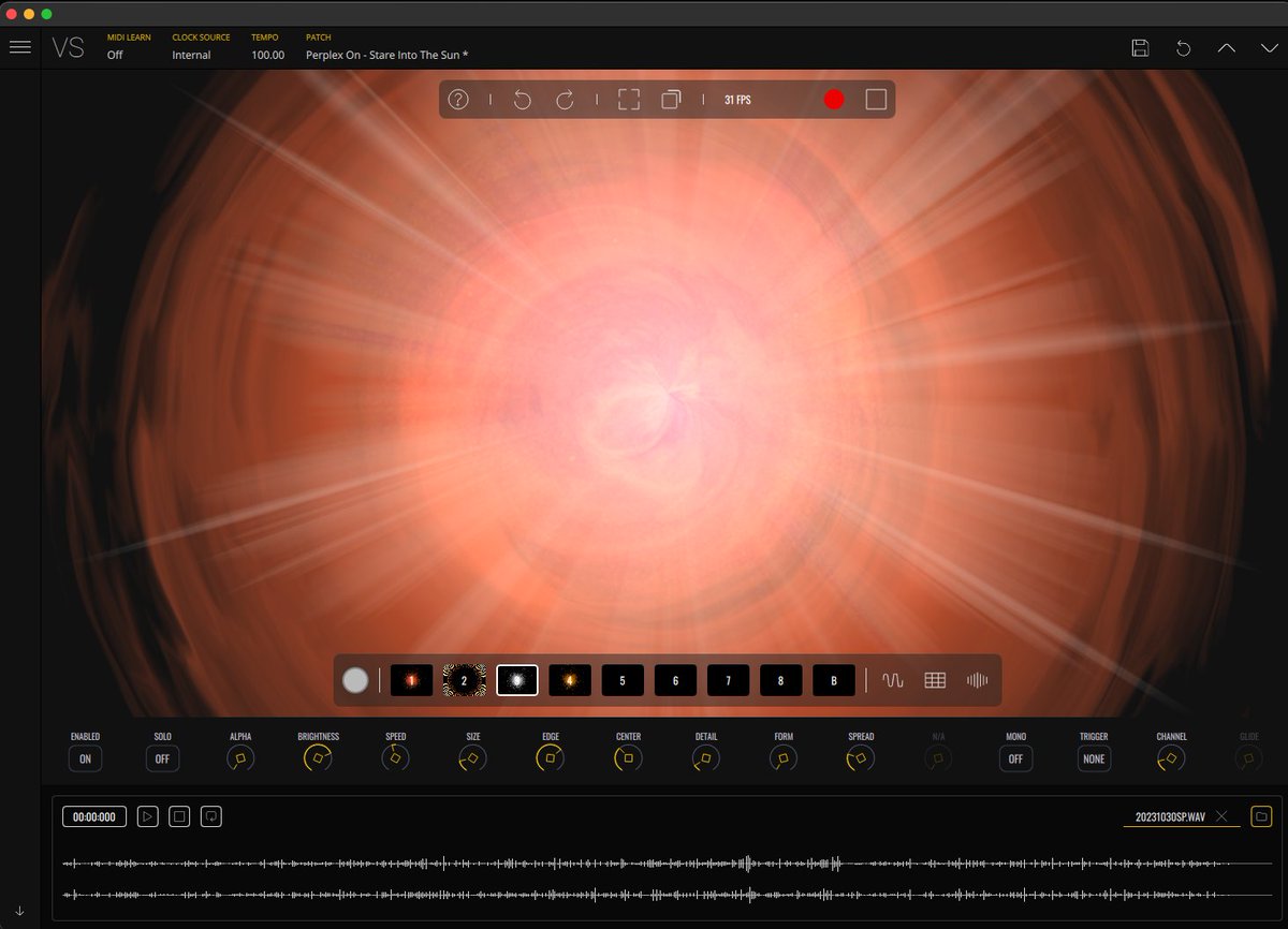 arzdigdig2's tweet image. やっと #Imaginando の #VS - #VisualSynthesizer を購入。MIDI以外にAudioでゲート対応も出来るので設定方法など勉強するわ。DAW上だけでなく単体アプリでAudioに反応するのも作れる。今使っている動画編集ソフトがOSにいつまでついてくるか不明なので代替えとしても。当分併用だな。
