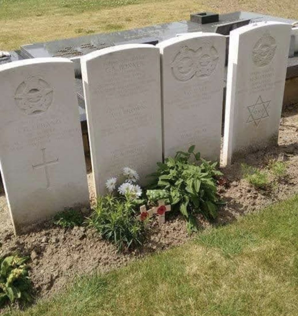 Wonderful display <a href="/AstreaDearne/">Astrea Academy Dearne</a> for remembrance weekend and seeing that Lancaster formation brought me to a stand still. Remembering my Great Uncle,  Flight Engineer Ronald Drury from 550 SQUADRON kia 28th May 1944 also remembered at North Killingholme and the <a href="/IntBCC/">International Bomber Command Centre</a> in Lincoln.