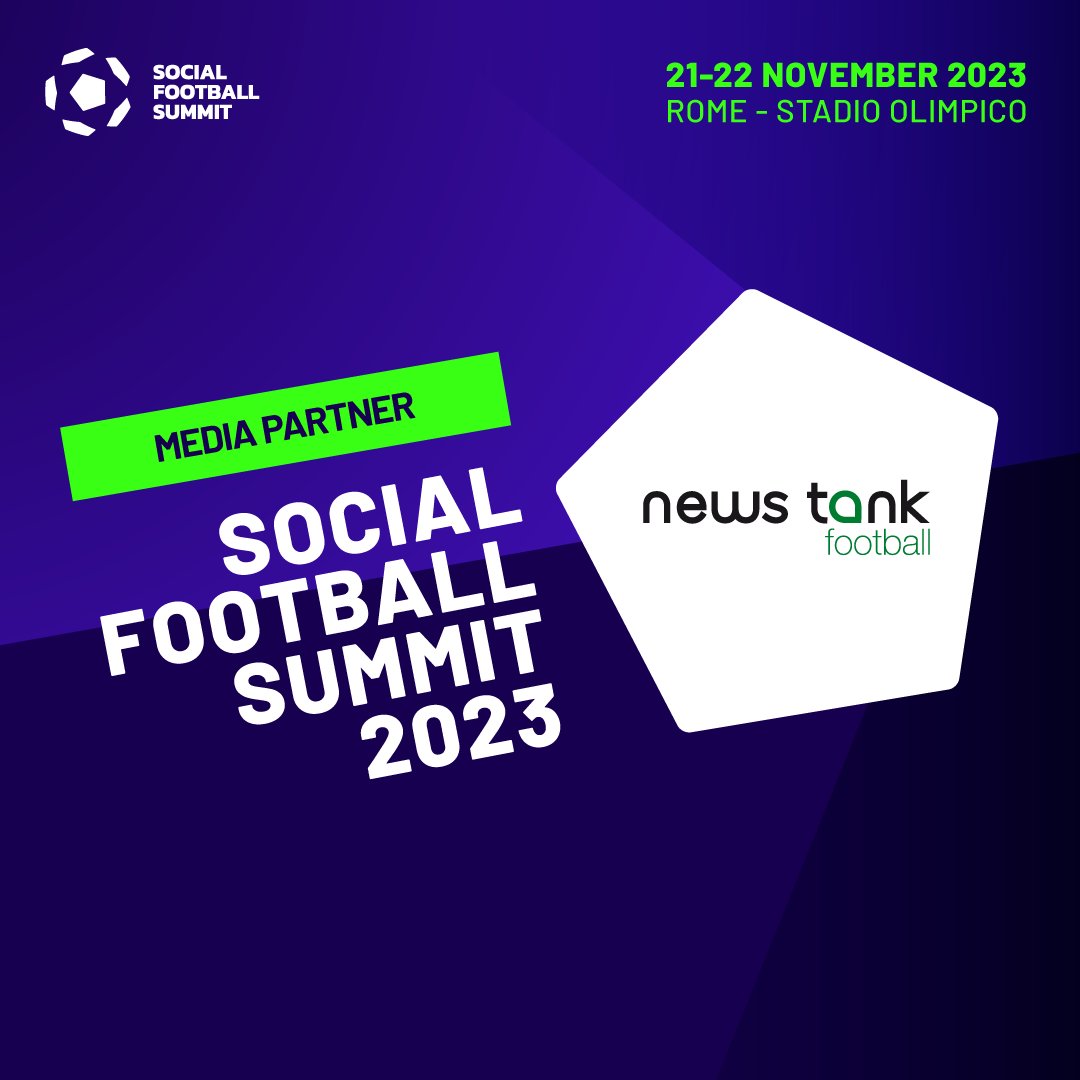 NewsTankFoot's tweet photo. Delighted to be a media partner of the @SF_Summit to be held at the Stadio Olimpico in Roma on 21 &amp; 22 November 2023. See you there ! #SFS23 https://t.co/AFQ11uw1C7