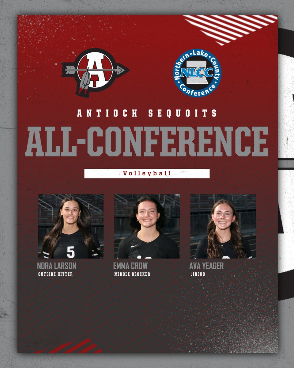 Congratulations to our Volleyball All-NLCC honorees...

#OnYouSequoits