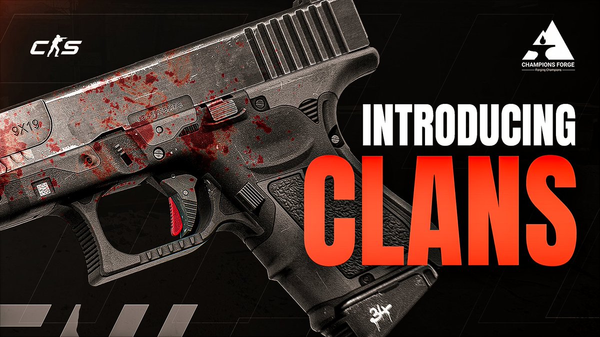 ❗ChampionsForge has their own CS2 clan❗

🏆 Compete for your place on the leaderboard

🪙 100k <a href="/FACEIT/">FACEIT</a> points

⚔️ 5V5 Competitive format

Join now faceit.com/en/inv/LnSFEl1